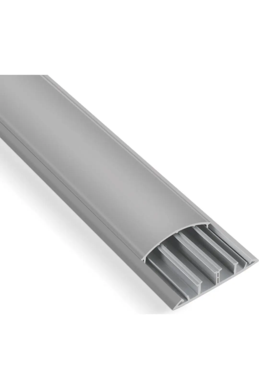 75x18 Balık Sırtı Gri Kablo Kanalı 2 Metre
