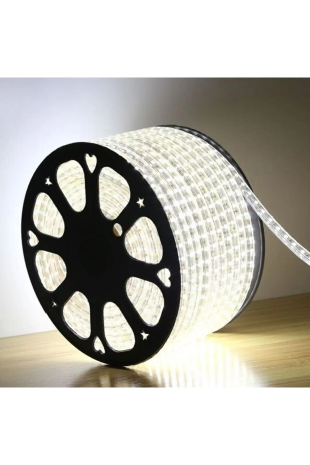 Hortum Led Beyaz 220 Volt Şerit 3 Çipli 20 Mt. Hortum Şerit Led Fasel