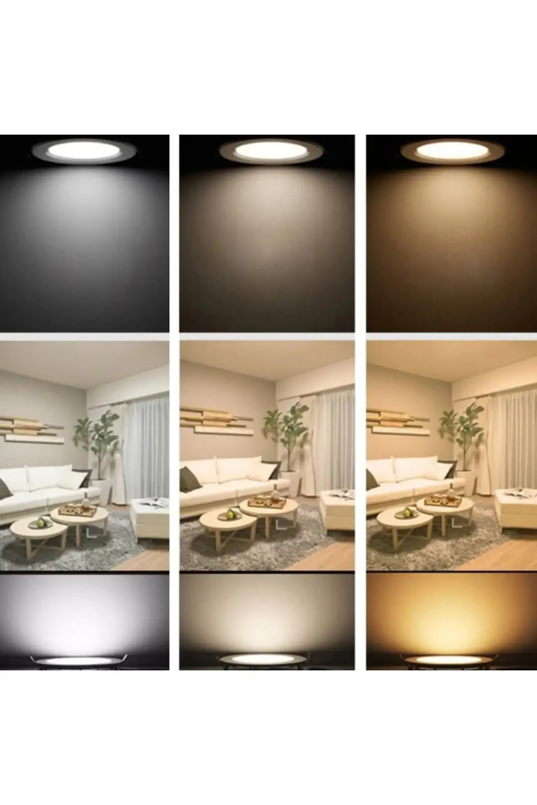 1 Adet Ct 5169 Led Spot 18w 3200k Gün Işığı