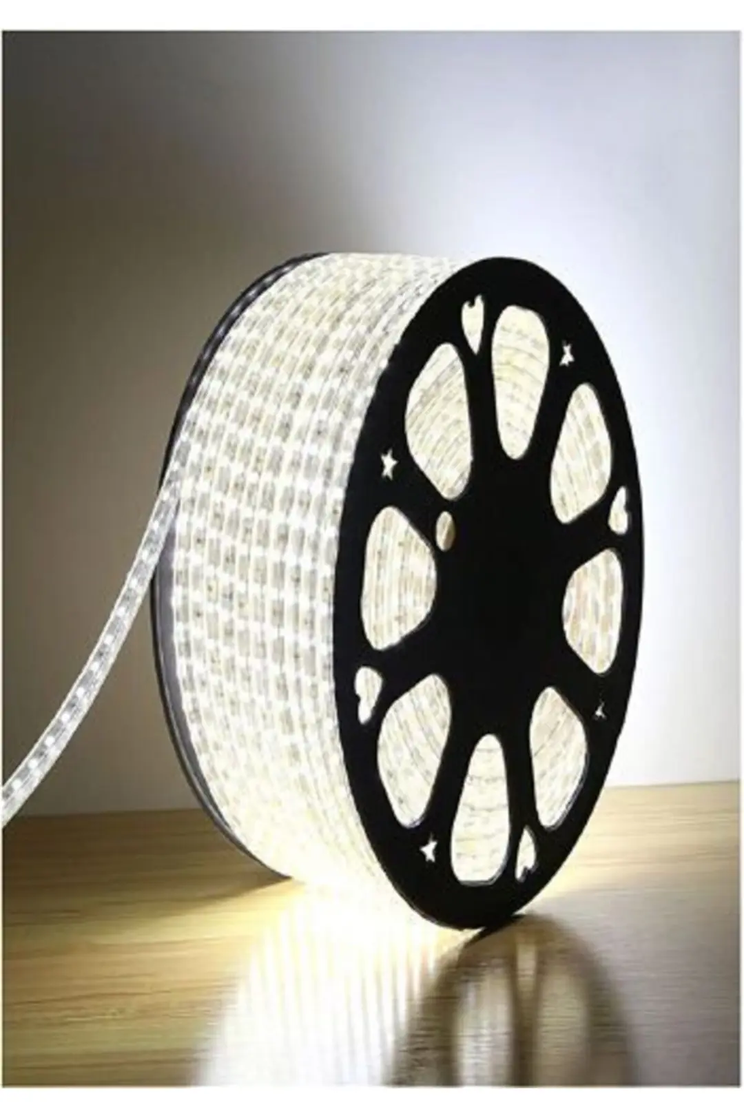 Hortum Led Beyaz 220 Volt Şerit 3 Çipli 20 Mt. Hortum Şerit Led Fasel
