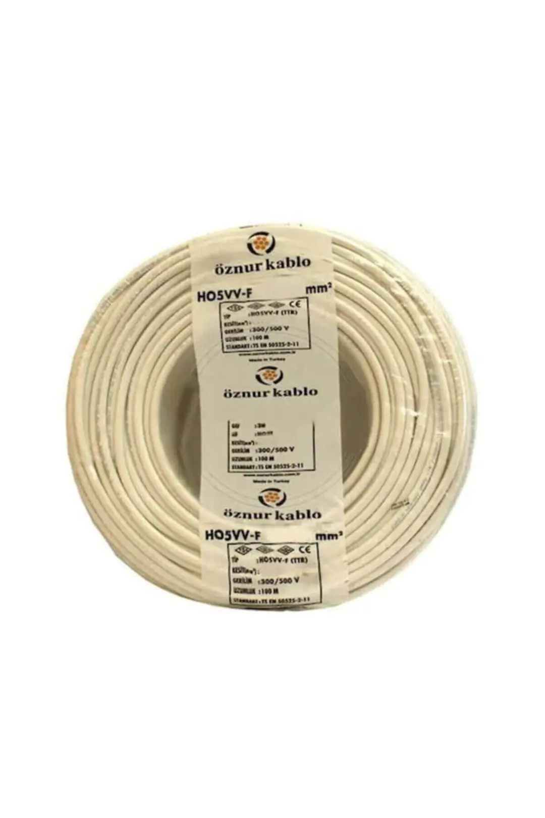 Beyaz 3x1,5 Ttr Kablo 15 Metre