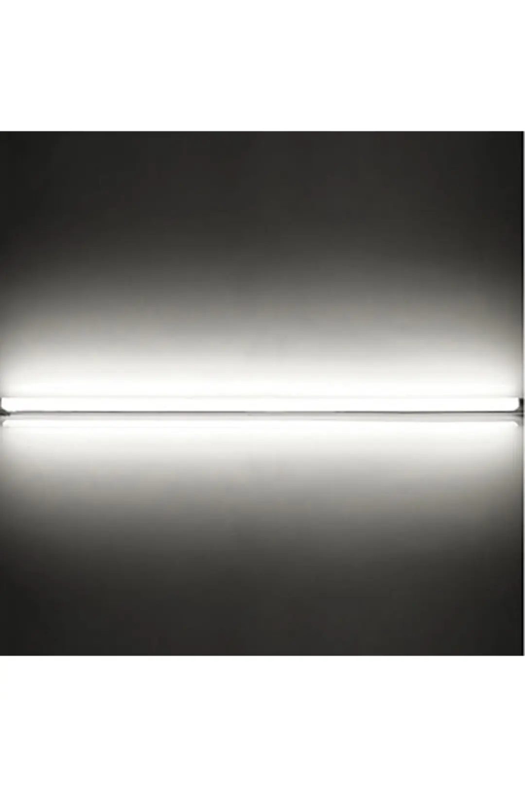 4 Adet Led Beyaz Yeni Nesil Florasan 18w 60 Cm Led Bant Armatürü Yatay Led Panel Direkt 220v