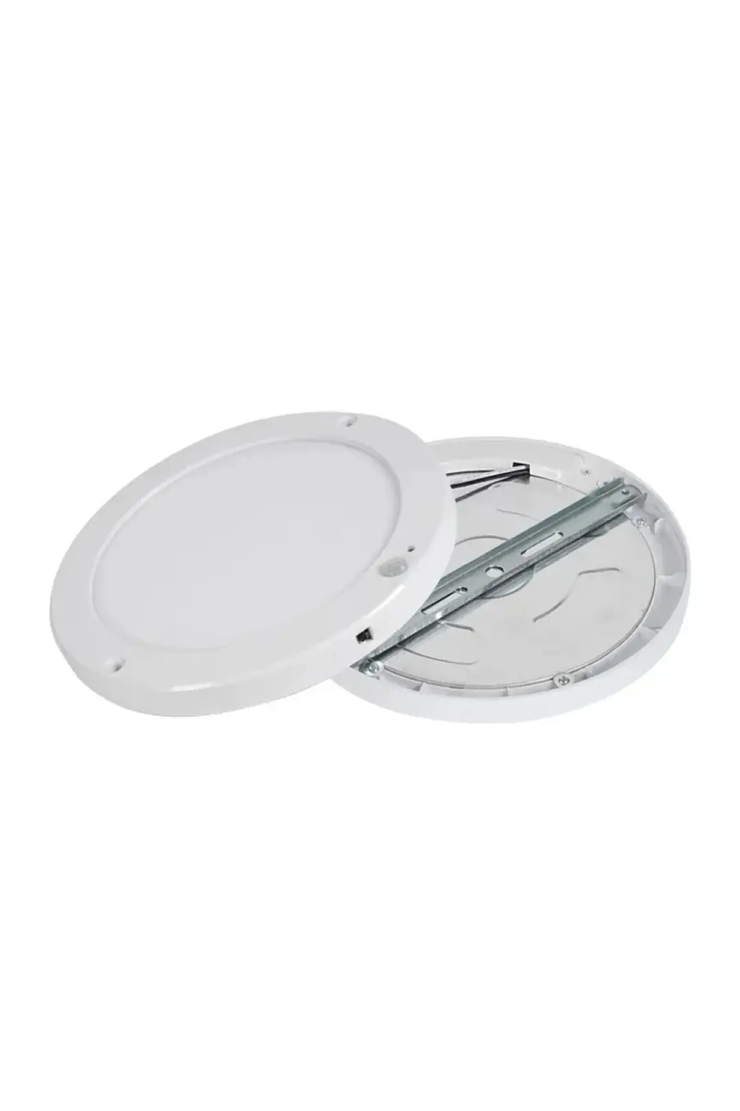 CT-9247 20W Sensörlü LED Armatür Sıva Üstü Tavan & Duvar Lambası Gece-Gündüz Otomatik 6400K Bey