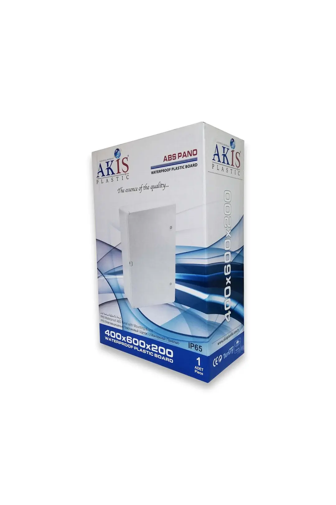Akab-400200 Opak Kapaklı Abs Plastik Elektrik Panosu (40X60X20 CM)