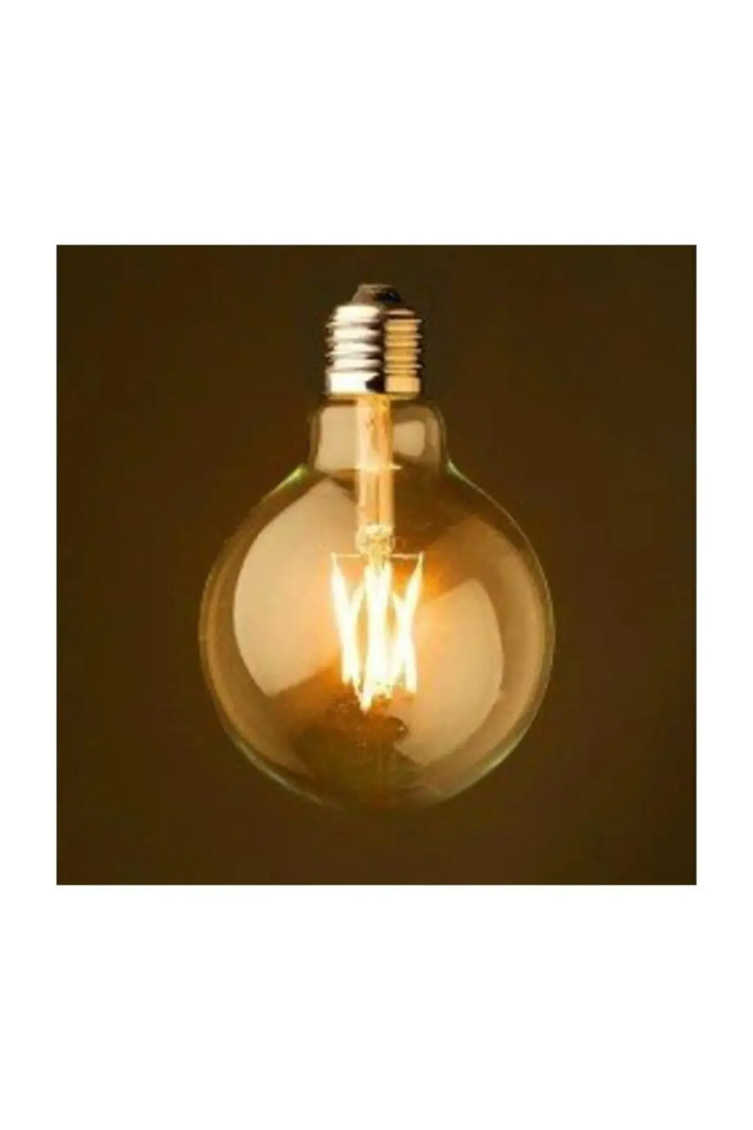 G95 6w Rustik Flamanlı Ampul G95