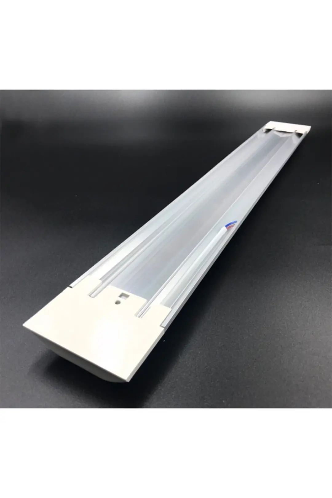 4 Adet Led Beyaz Yeni Nesil Florasan 18w 60 Cm Led Bant Armatürü Yatay Led Panel Direkt 220v