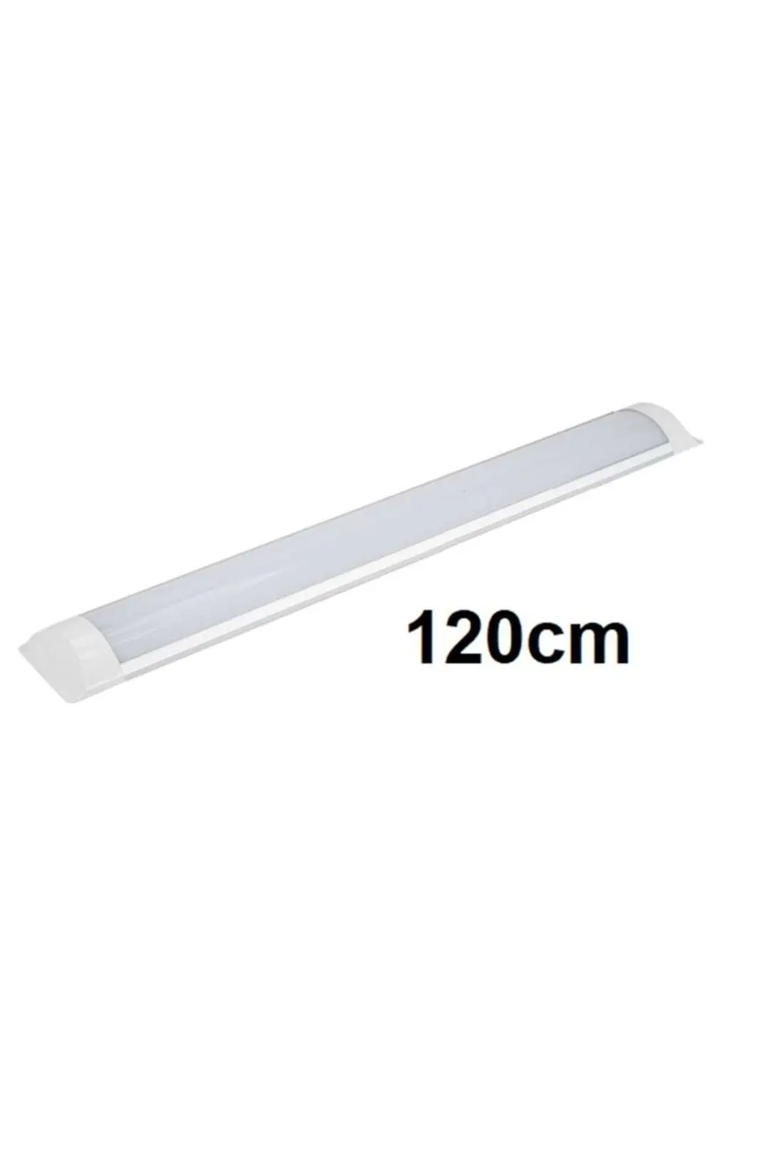 8 Adet Beyaz Ledli 120cm 40w ''ultra Aydınlık Pro'' Led Bant Armatür Florasan Armatürü Yüksek Lümen