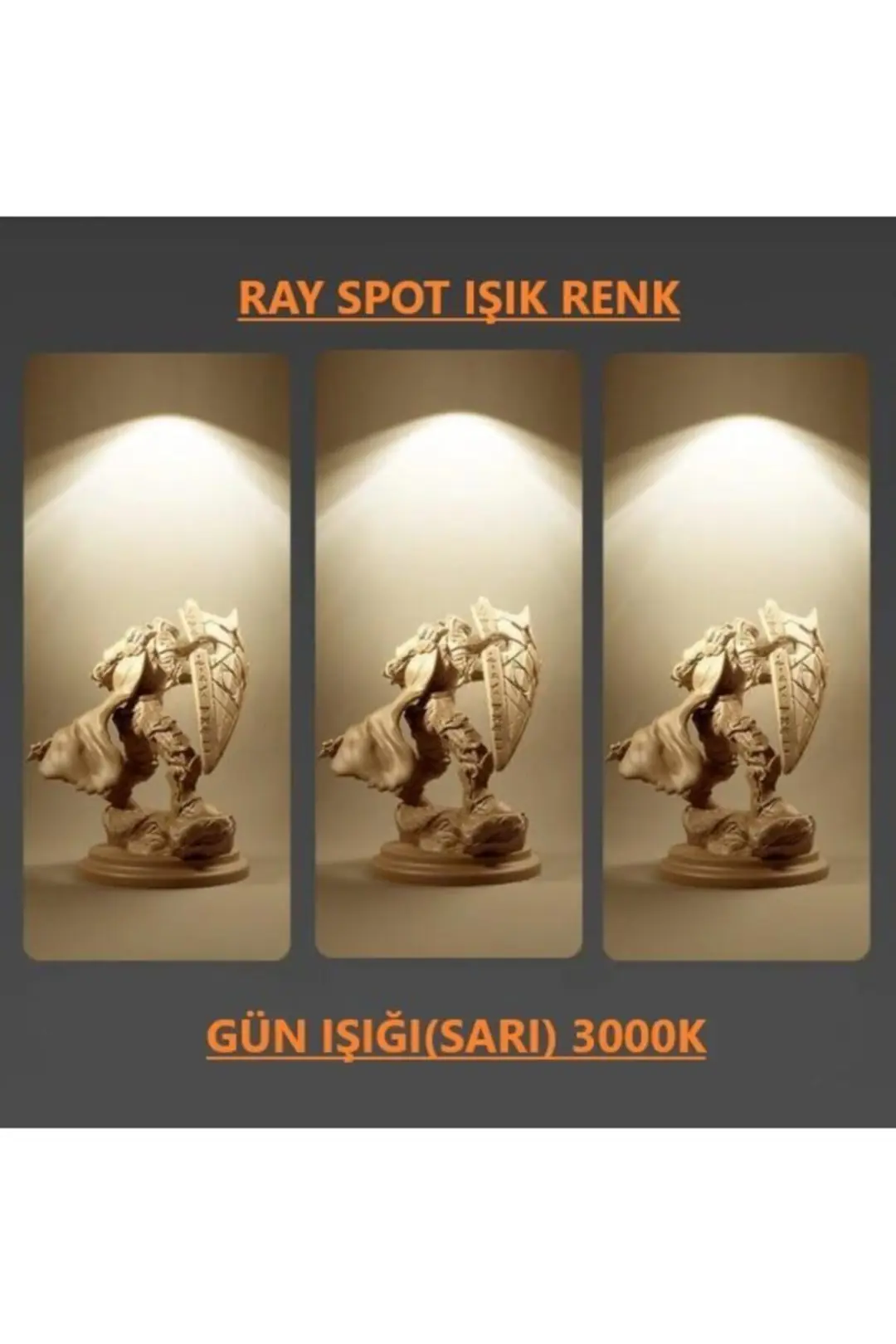 Siyah Kasa 30w 3 Adet Ray Spot 1 Adet Ray(1mt) Mağaza Vitrin Ev Ofis Dekoratif Aydınlatma