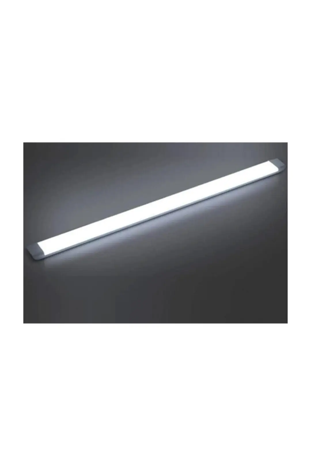 4 Adet 36 Watt Beyaz Led Bant Armatür Florasan Yatay Ledli 120 Cm Tavan Armatürü 220 Volt