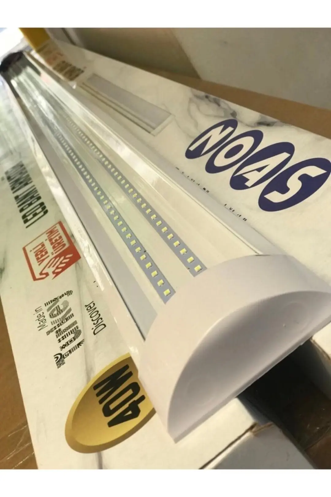 Noas 40w - 120cm Led Bant Armatür 10 Adet
