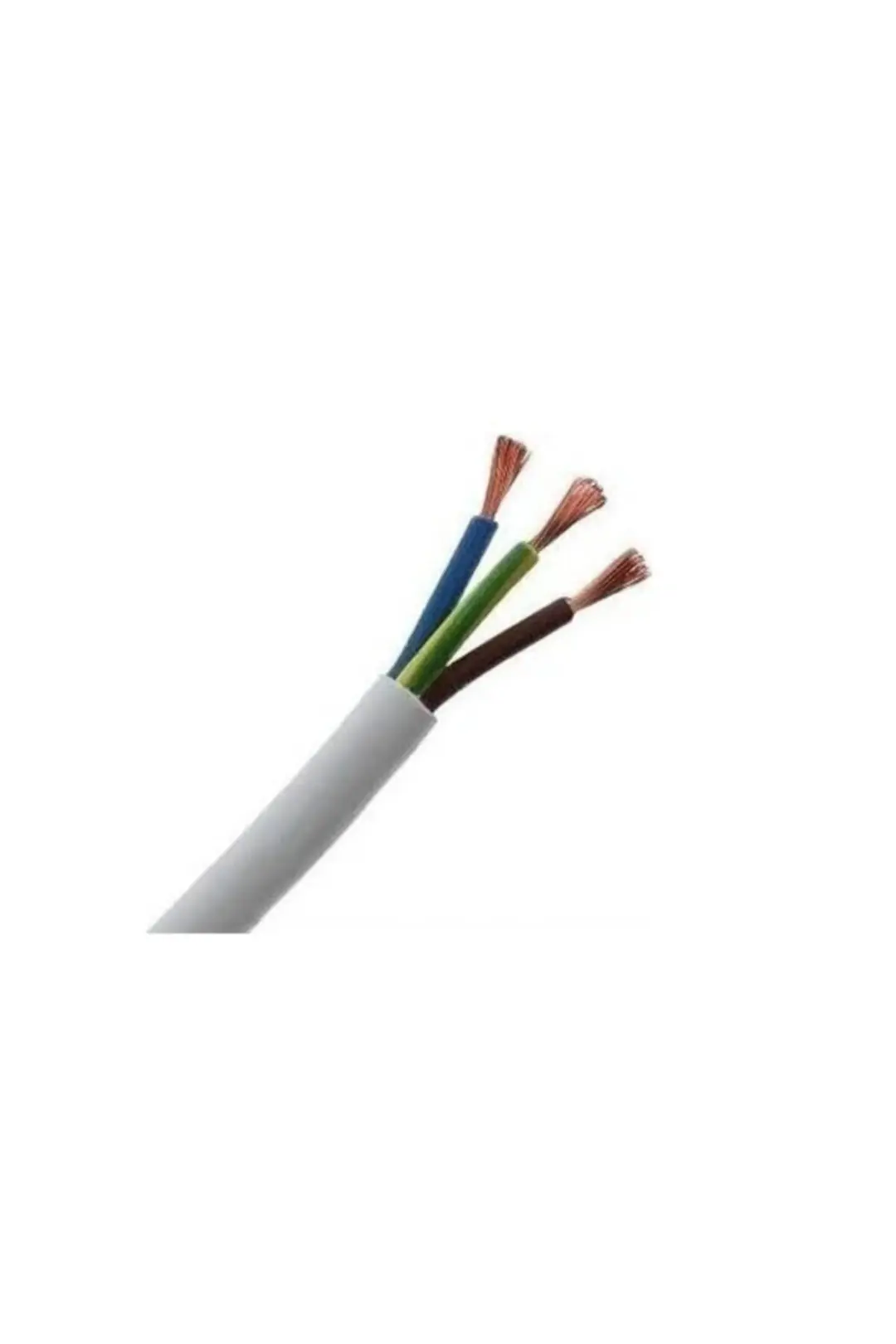 Beyaz 3x1,5 Ttr Kablo 20 Metre