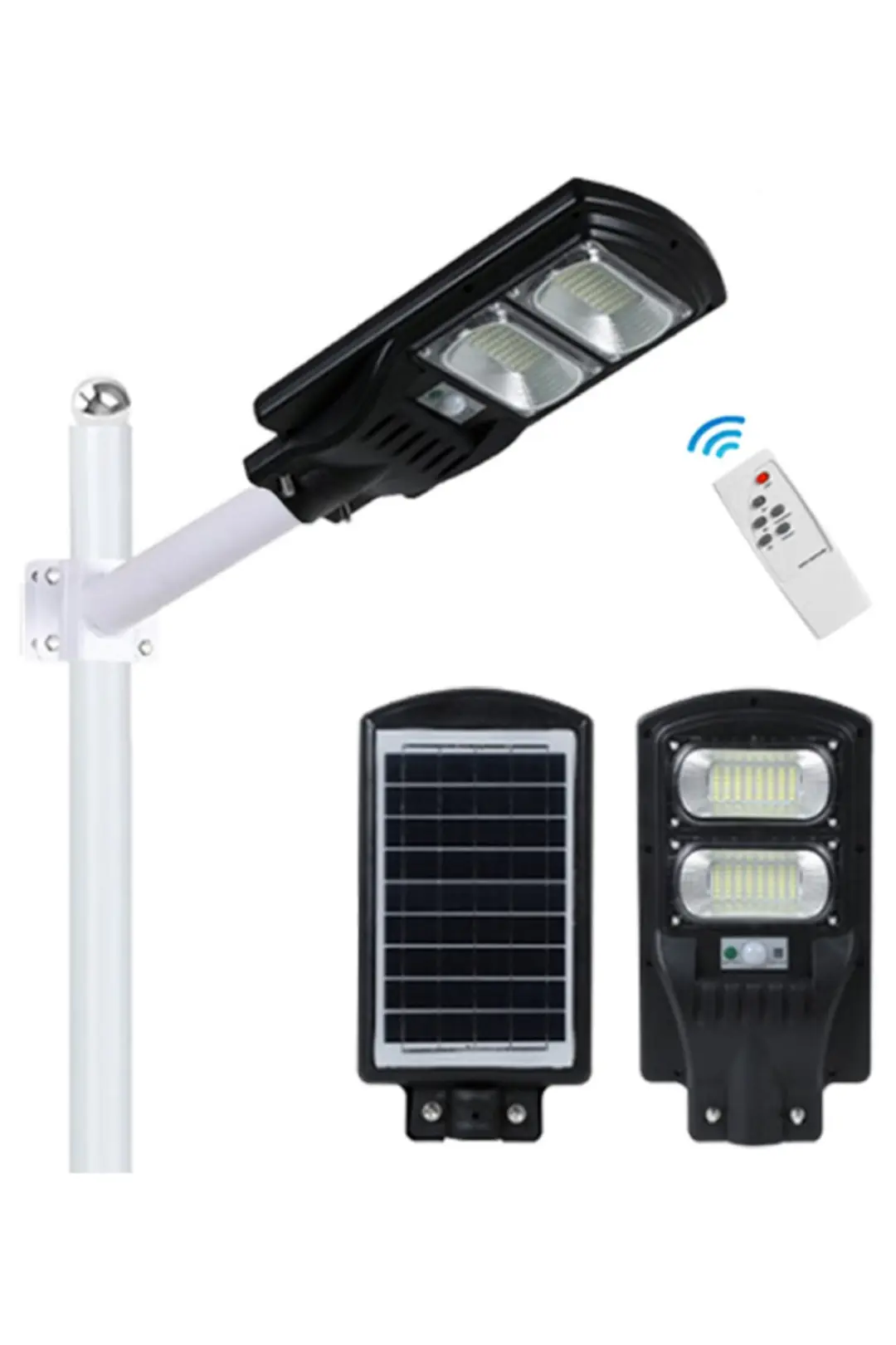 Uzaktan Kumandalı Güneş Enerjili 100W Solar Lamba, Enerji Tasarruflu ve Dayanıklı