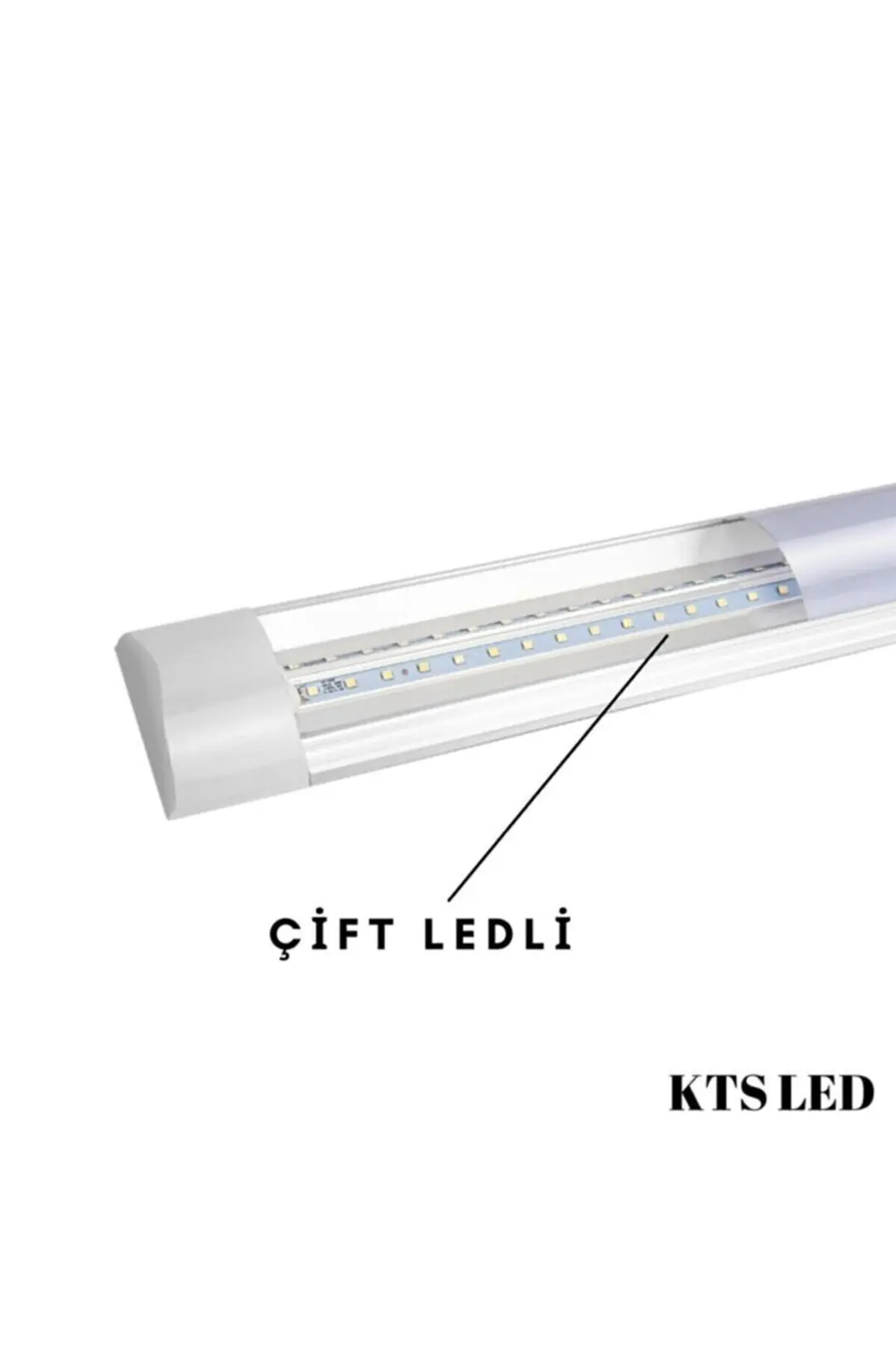 8 Adet 40w Floresan Yatay Led Bant Armatür Tavan Aydınlatma 120 Cm Led Armatür