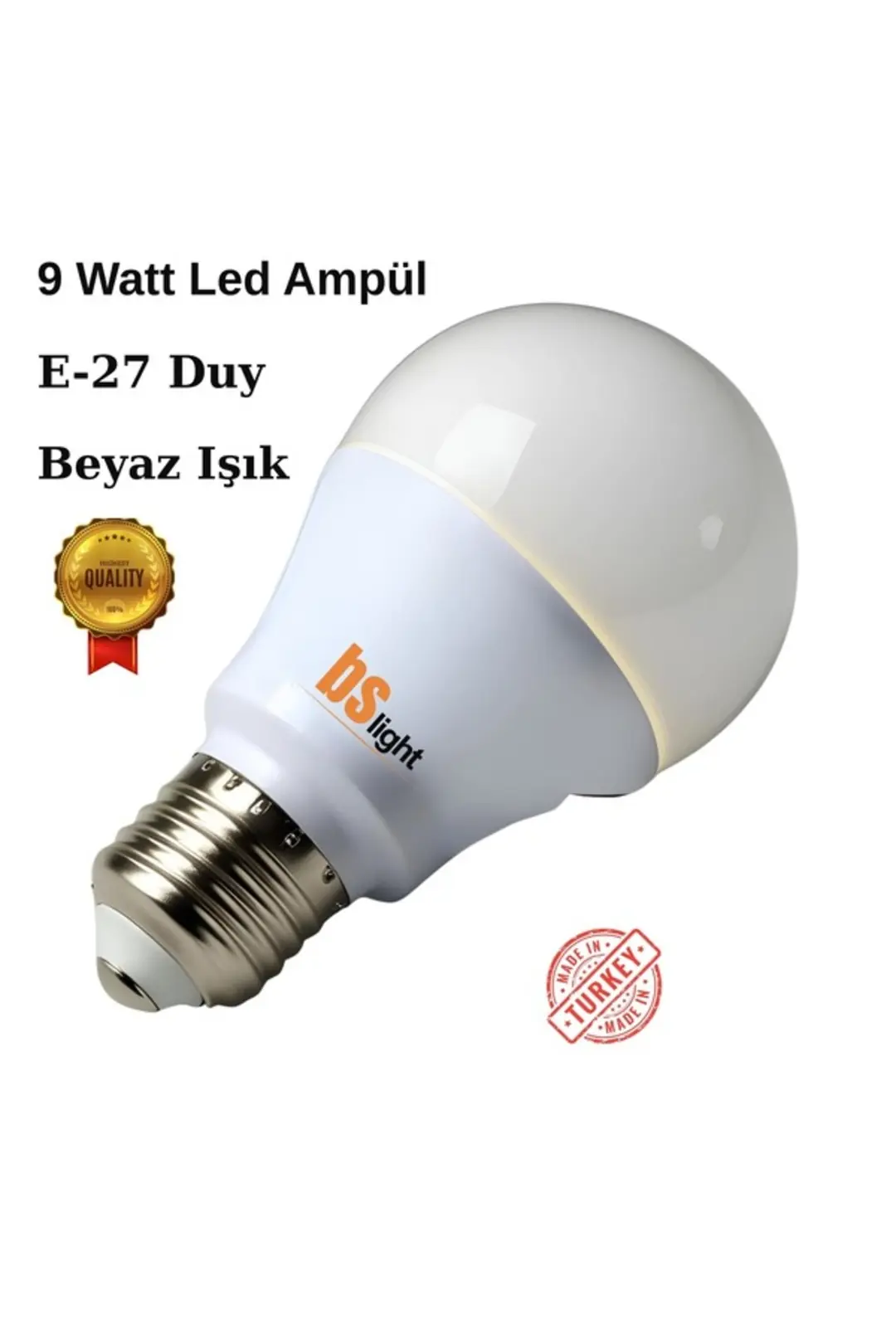 9w Led Ampul 10 Adet Yüksek Kalite
