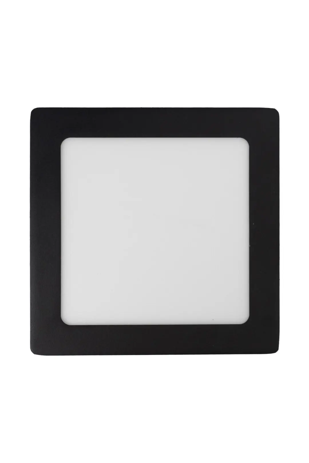 24 W Led Panel - Beyaz Işık (6500k) - Siyah Kasa - Kare - Sıva Üstü - Erk3518b