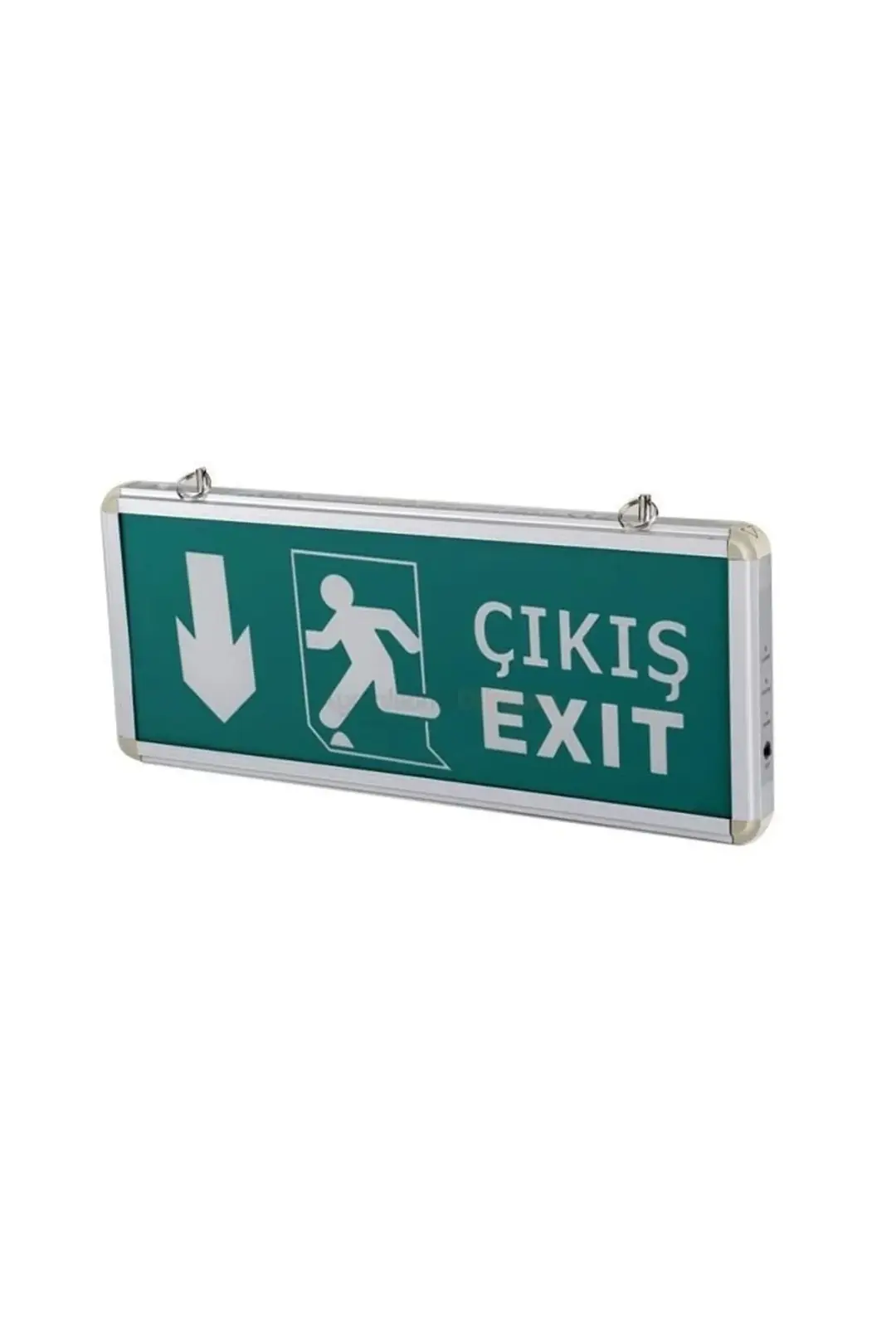 Led Işıklı Acil Çıkış Exıt Levhası Aşağı Yön
