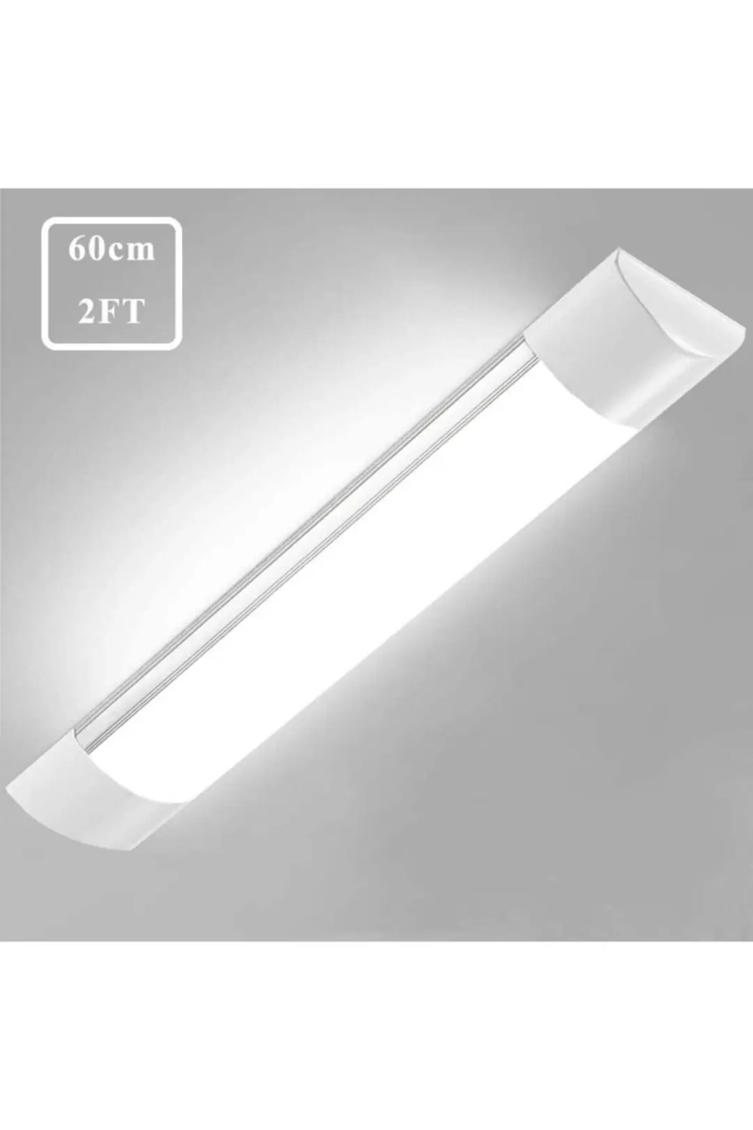 4 Adet 18 Watt 60 Cm Beyaz Işık A Kalite Florasan Bant Armatürü