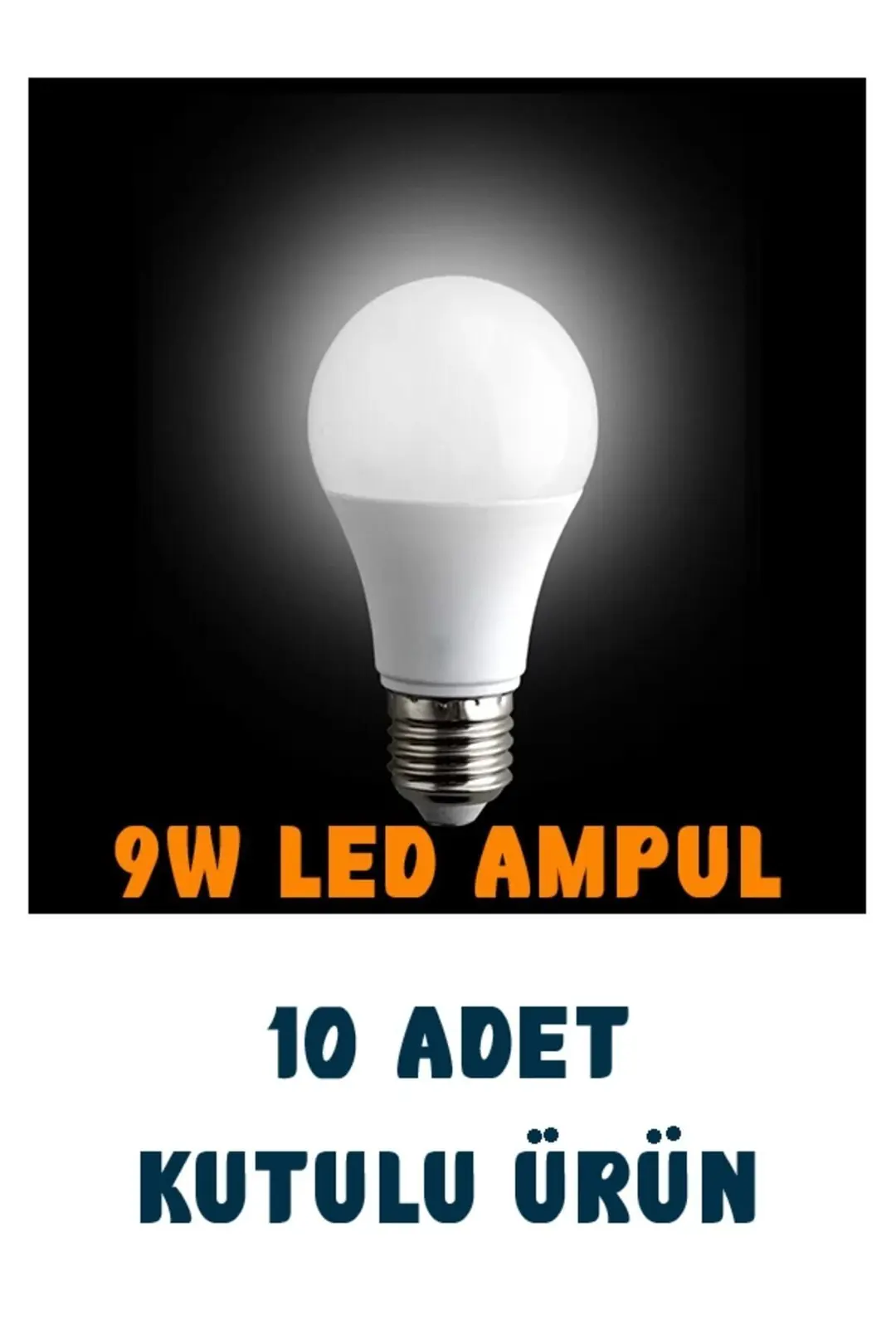 Noas 9w Tasarruflu Led Ampul 10 Adet