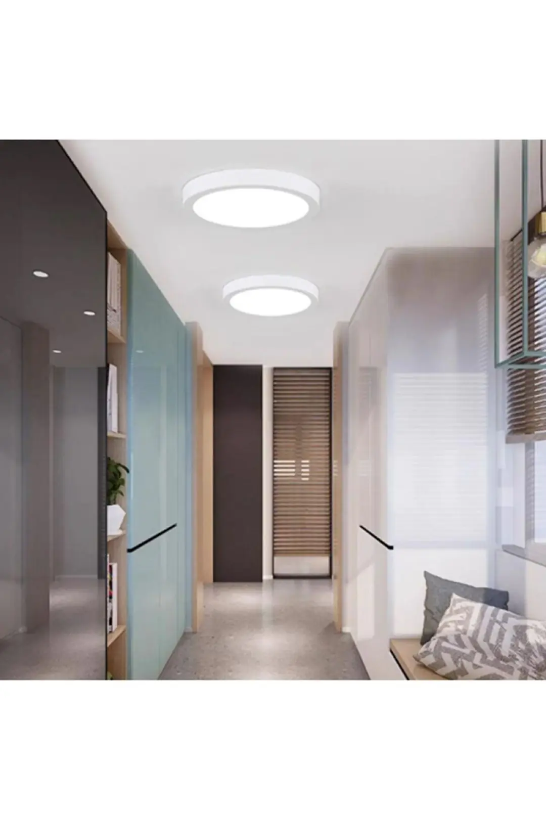 18w Sıva Üstü Led Panel (BEYAZ IŞIK) Yuvarlak 6500k 1620 Lümen