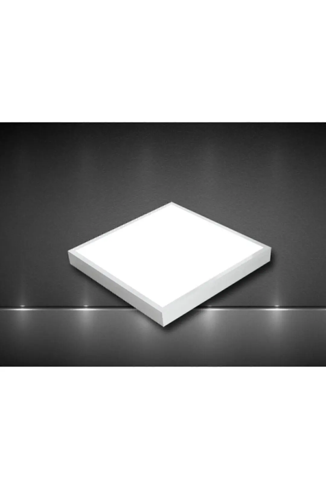 Beyaz Ledli 24 Watt Kare Sıva Üstü Led Panel Tavan Armatürü Spot Led Lamba Adaled