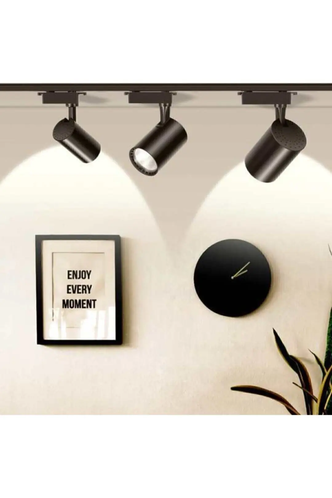 3 Adet 30 Watt Ray Spot 1 Metre Ray Dahil Fiyatıdır Günışığı - Yok - Gün Işığı - Led - 30 Watt - Siy